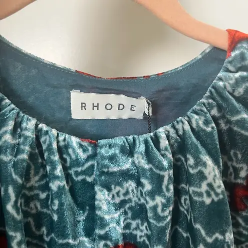 NWT Rhode Aileen Top in Shetland Pony Blue Ice Size 2