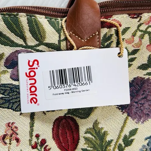 Signare Morning Garden Fold Away Bag Green