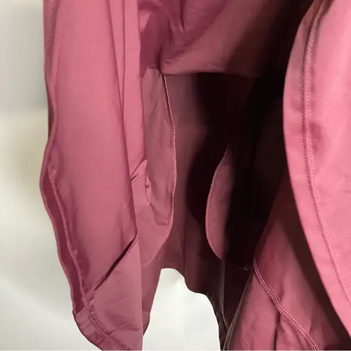 Honey Mark pepper swim dress pockets maroon women’s size small new with tags Purple