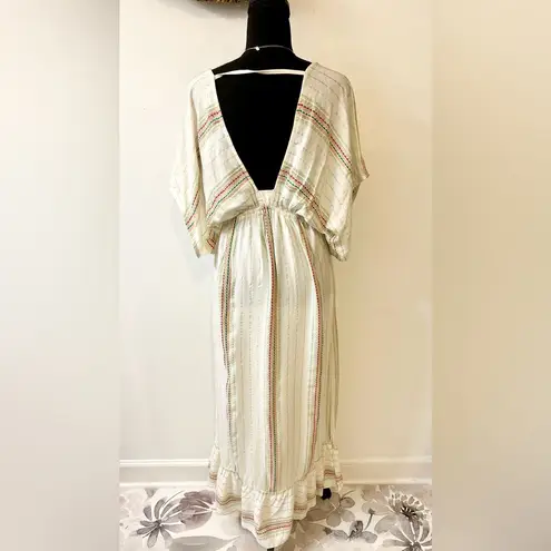 America & Beyond Aurora Rose Maxi Dress Size Small.