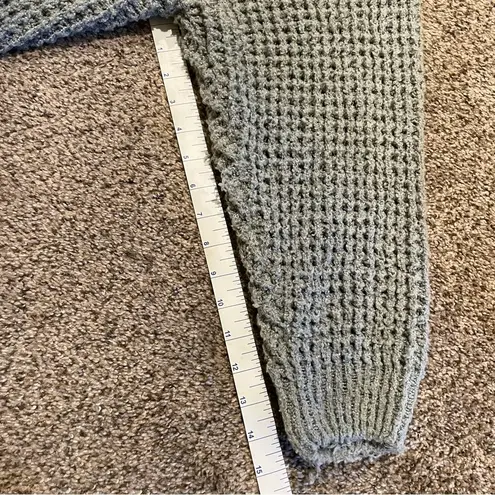 Allie Rose Olive Green Slouchy Sweater