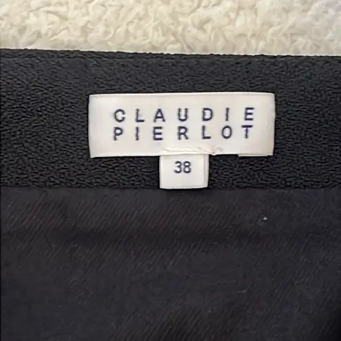 Claudie Pierlot “Reglisse Bis” Tailored Mini Dress Black Size 38 (US 6)