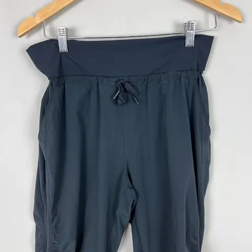 Coolibar Pants Women Medium Black UPF 50+ Motio Joggers Ruched Pull On Stretch M