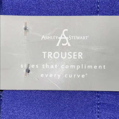 Ashley Stewart  Women's Vibrant Blue Pants