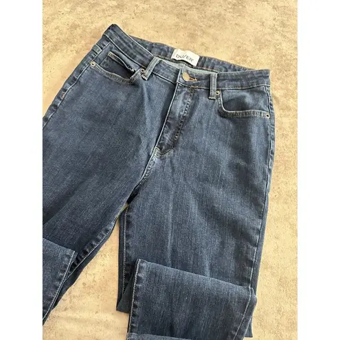 DU/ER Performance Denim High Rise Skinny Jeans Womens 25x36 Dark Stone Stretchy Blue Size 26