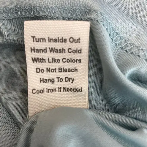 Sweet Wanderer aqua green Sleeveless Mini Dress women sz L