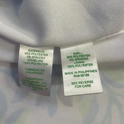 Lilly Pulitzer NWT  Shaylee Wrap Midi Dress Blue & White Shell Beach- Sz 16 🧡🎀