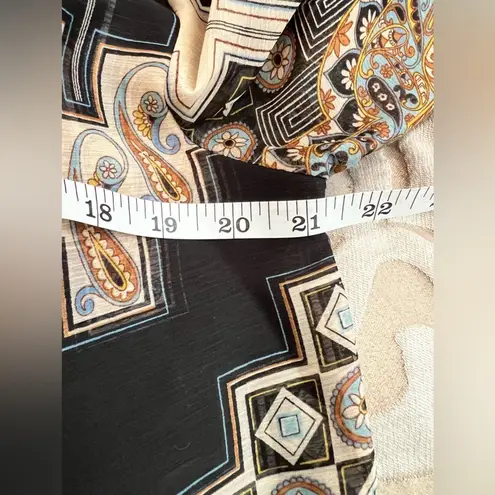 MISA Los Angeles NWT- SIENA Top in Alhambra Mosaic, size Medium