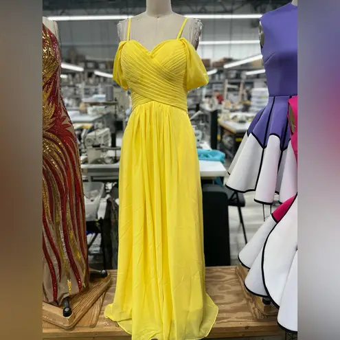 Formal Dress 2 Yellow