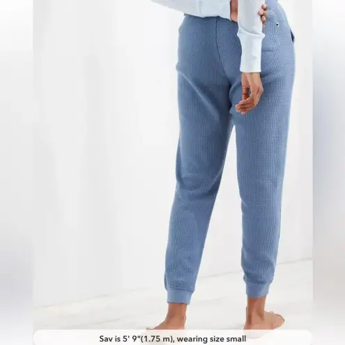 Aerie  in Marble Blue Waffle Women's Joggers Size M