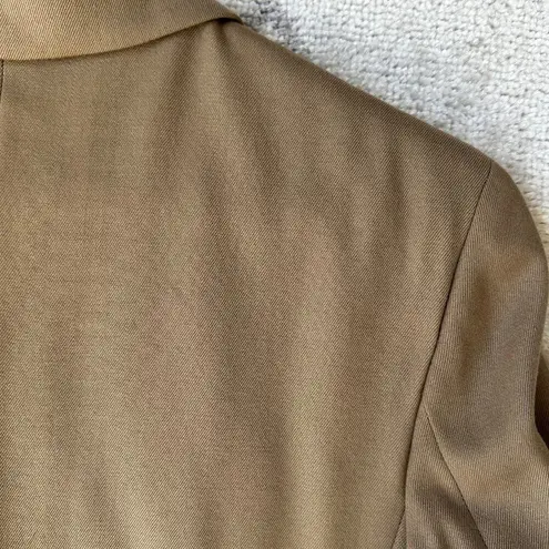 Salvatore Ferragamo COPY - Vintage Tan 3-Button Blazer Bell Sleeve Sz 10