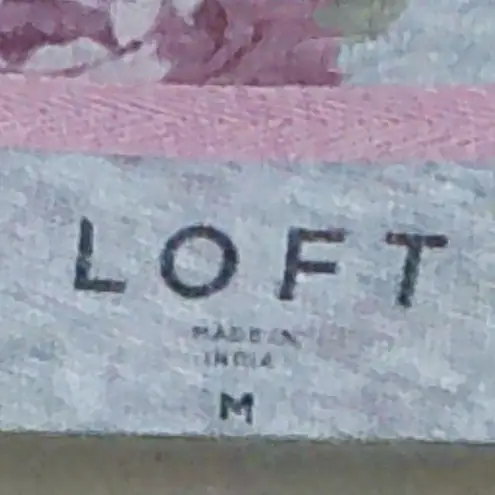 Loft  Short Sleeved Floral Sweatshirt