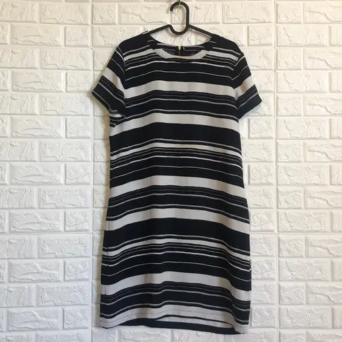 Adrienne Vittadini ‎ striped sheath dress