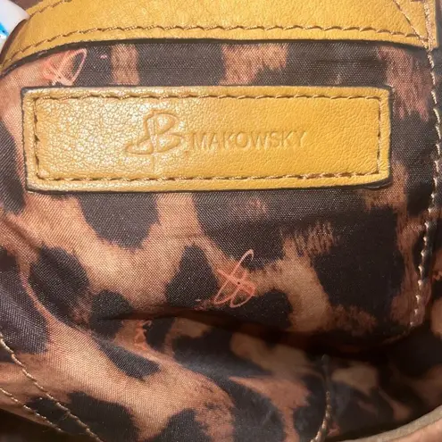 ✨B MAKOWSKY honey "hobo" handbag✨ Yellow