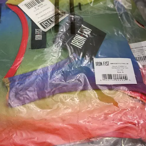 Iron fist 🌈 Somewhere Over The Rainbow 🌈Cropped Tank Extra Small