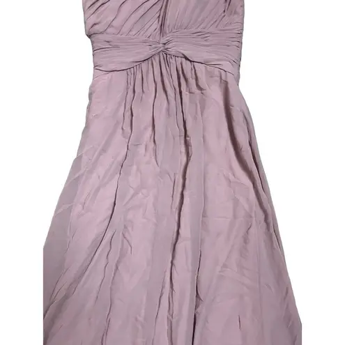 Mori Lee Madeline Rose Gardner One Shoulder Bridesmaid Formal Gown Size 2