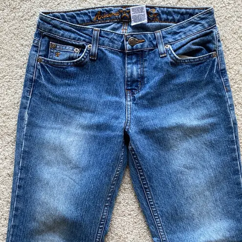 Arizona Jeans Authentic Y2K Arizona Jean co 3 short medium wash midrise wide/straight/bootcut