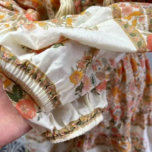 Elan FLORAL OBSESSION MINI BOHO DRESS Size S