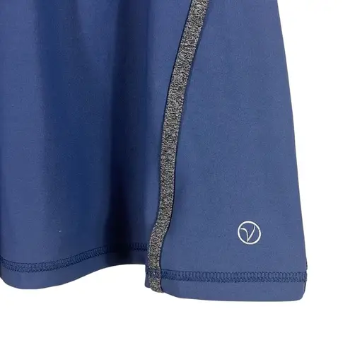 Vogo Athletica Tank Top Womens M Blue Racerback Sleeveless Colorblock Pilates Size M