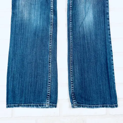 Arizona Jeans Arizona Jean Co Womens Jeans Size 7/9 Long Favorite Bootcut Distressed Denim