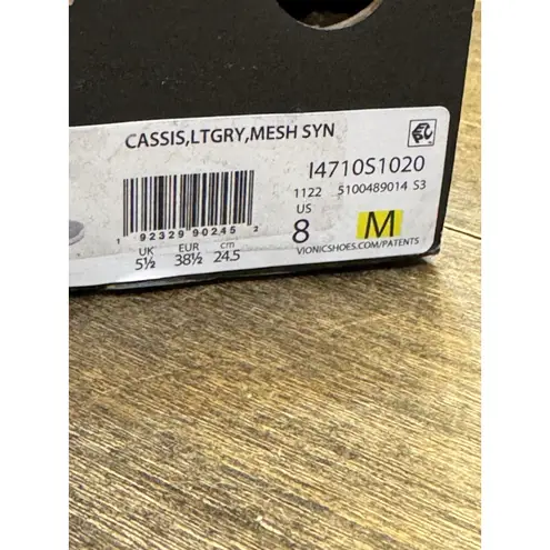 Vionic Cassis Shoes - Women's, Light Grey, Size 8 Sneaker Tennis Shoe Comfort