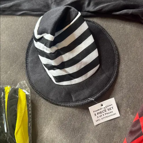 Women’s Freakshow Clown Halloween Costume Size XL 16/18 NEW Red