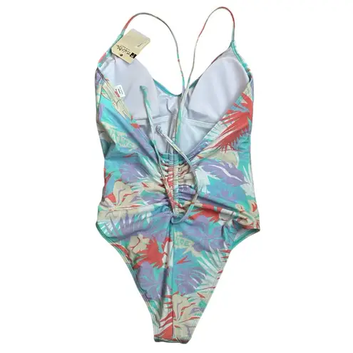 Salt Life Women’s Tropical Floral Print One-Piece Swimsuit NWT