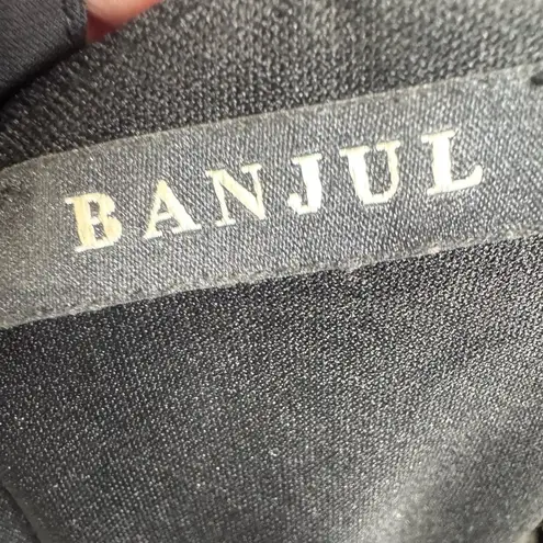 BANJUL Beautiful off shoulder ruffle floral faux wrap maxi dress size small