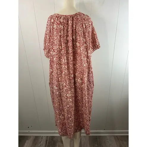 Faherty  Carmel Dress-Spice Sunrise Floral Size Medium NWOT.