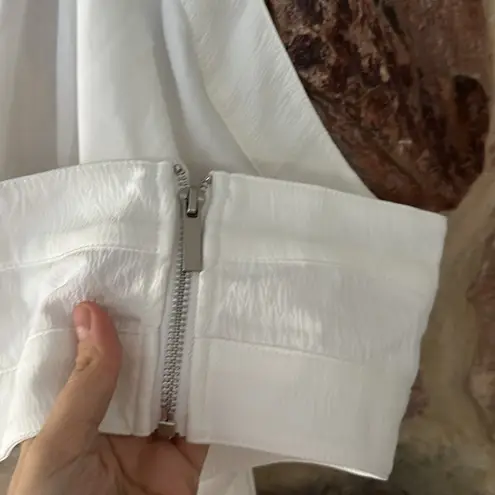 Commense Crisscross Cutout Halter Split Knit Long Dress size M White Size M