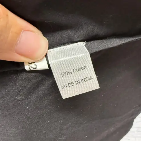 Olivia James The Label Black Georgia Midi Dress Size S Pockets Puff Sleeves