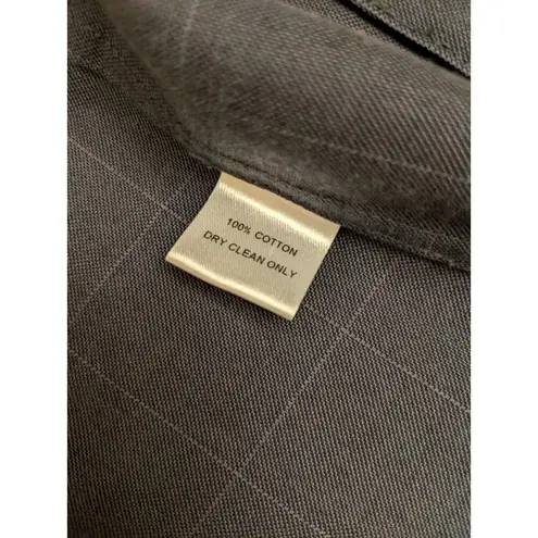 Operations NYC 60 Mercer Quiet Luxury Contemporary Chic Preppy Light Jacket Med Gray