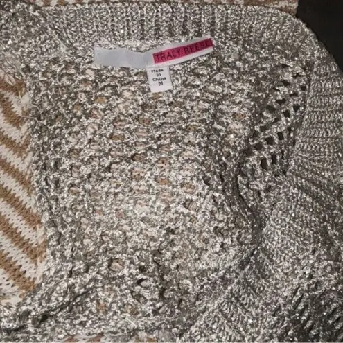 Tracy Reese Womens Crochet Sleeveless Top Size Medium