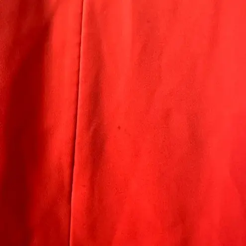 Adeam Belted Parachute Midi Dress in Orange Size 8