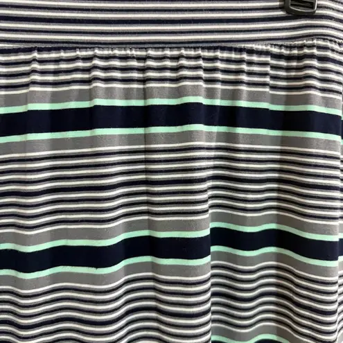 Gap  Striped Maxi Skirt - Navy, Teal and White Size XS