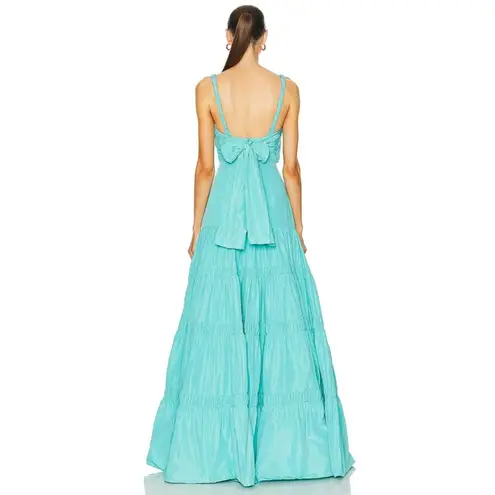 Alexis Chantalle Dress in Aqua Small New Womens Long Maxi Princess Gown