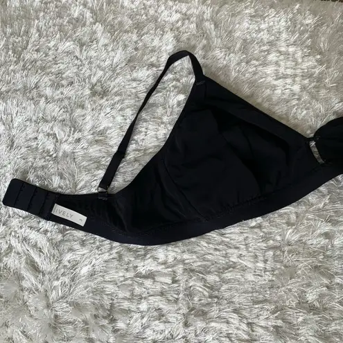 Lively Sz 3 Ribbed Busty Bralette Black