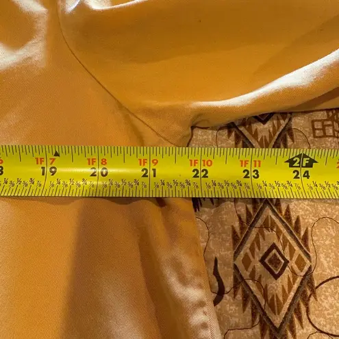 Velvet Heart wrap top women’s L golden yellow