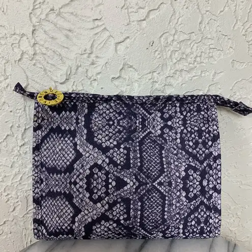 Estée Lauder Snake Print Cosmetic Bag