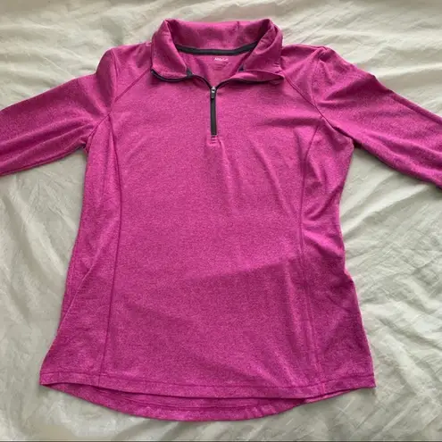 pink quarter zip sweater Size M