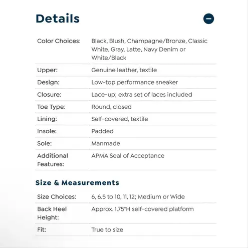 Joy Performance White Leather Chunky Platform Sneakers/ Champagne Size 8.5 NIB Gold