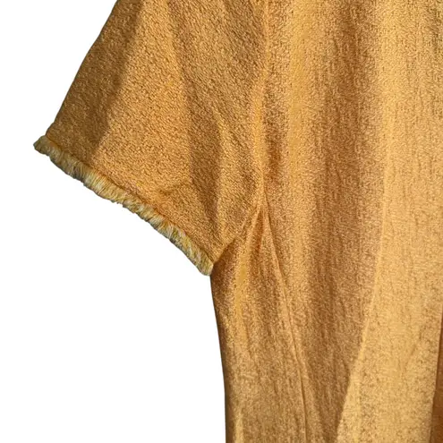 St. John Collection Caris Knit Dress Wool Blend Orange Size 10 NEW