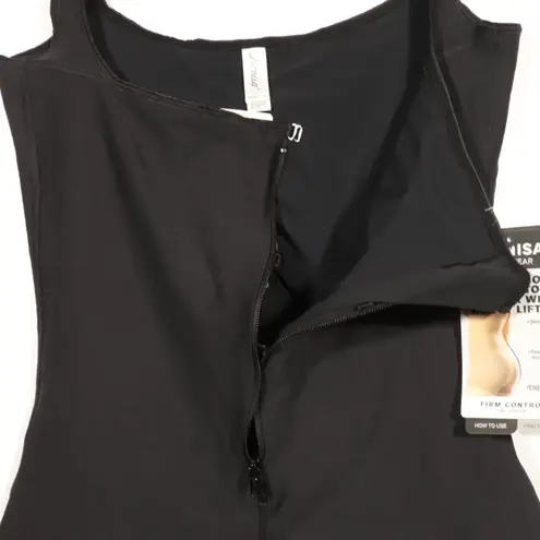 NWT Leonisa TopSculpt Boyshort Bottom Body Shaper with Firm Compression Size 4XL Black