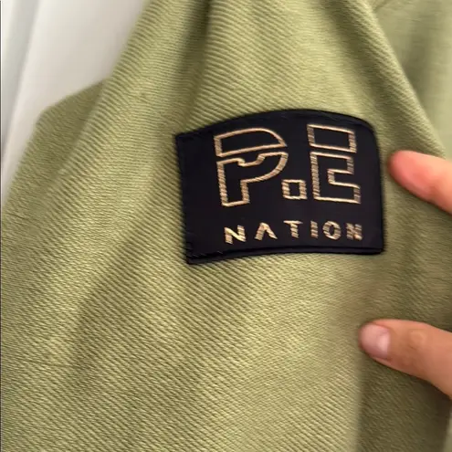 P.E Nation Women’s Olive Pullover Green Size M