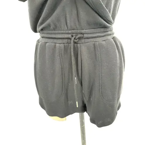 l*space L* Great Escape Romper Black Modal Short Sleeve Size XS‎ thumbnail 7