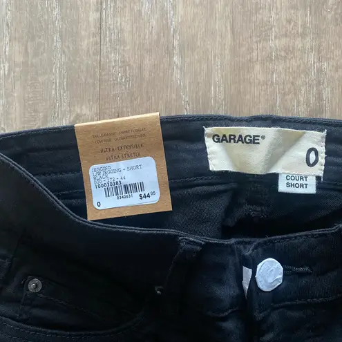 Garage black skinny jeans jeggings in 0 Short NEW