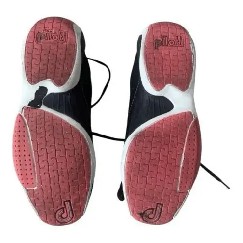 Piloti Prototipo Driving Racing Sneakers Black Suede Leather Shoes Women Size 4