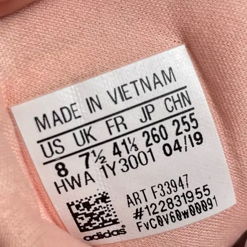 Adidas  Alphaboost Semi Coral Athletic Running Shoes Sz 8 MENS, 9 WOMENS