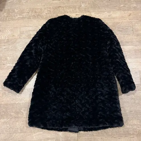 *Rare* Adrienne Landau Dreamworks Trolls Limited Edition Premium Faux Fur Coat Blue Size M