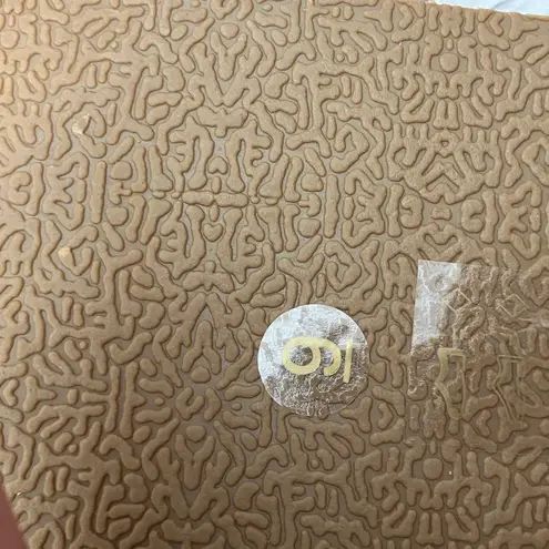 Eox Link Women Brown Leather Ankle Strap Sandals Flip Flop Thong Size 9